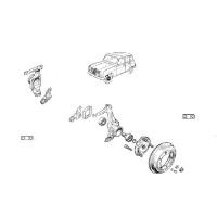 FRONTBRAKEDRUM + BEARINGS